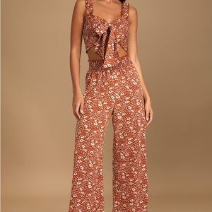 Lulus beneath the sun floral set
